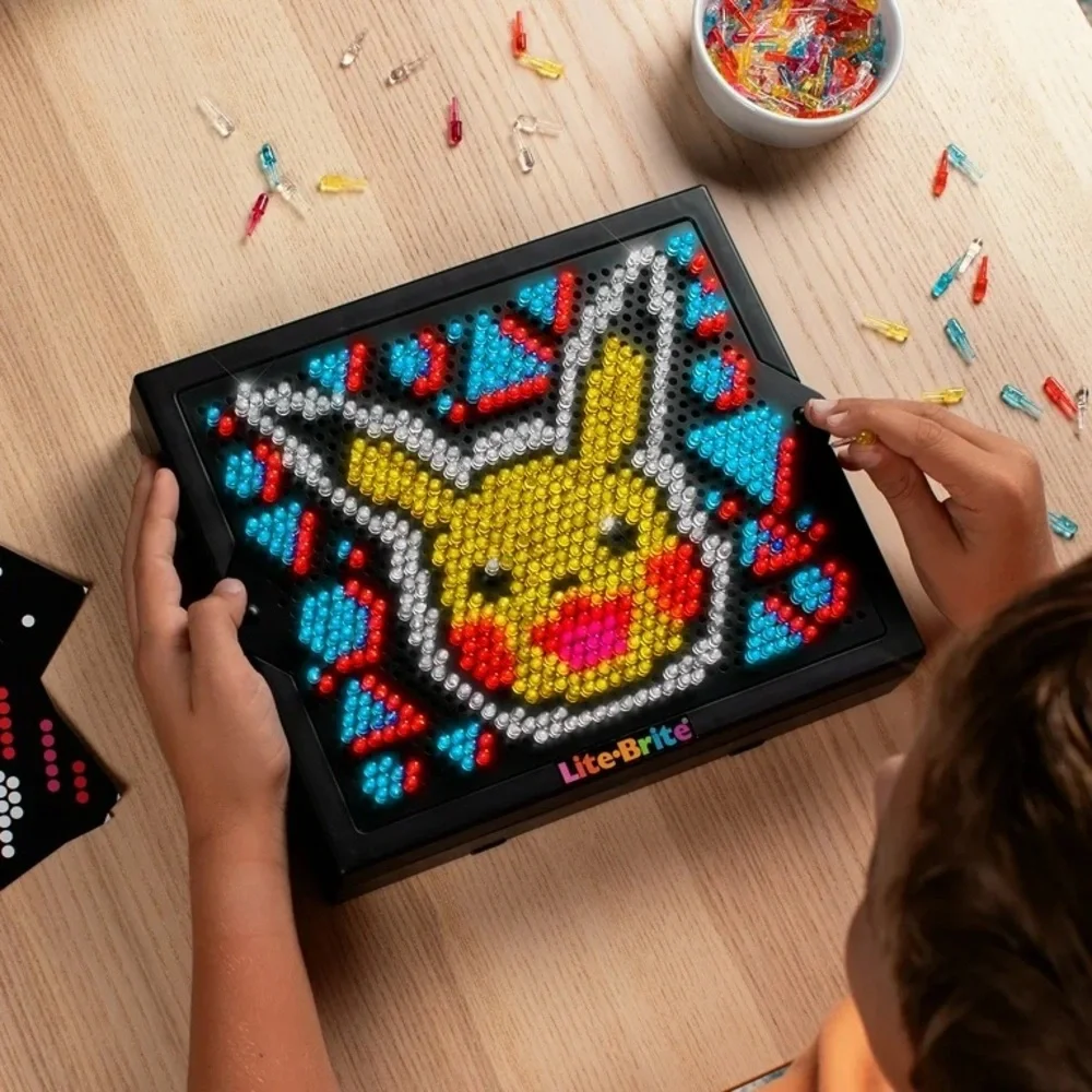 Lite-Brite nwt Super Bright HD, Pokemon Edition - Create Art with Light - Picture 5 of 7